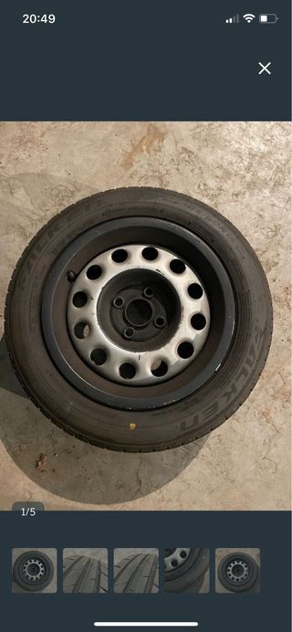 Llantas Golf MK3 4x100 Neumáticos 185/60/14r 98H