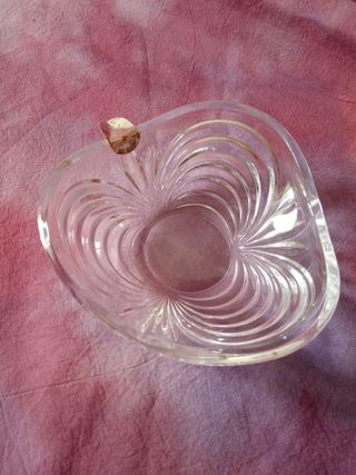 Cenicero Vintage Cristal Corazón