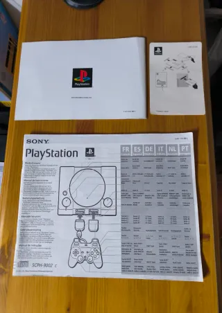 Manuales PlayStation 1 Sony PS1