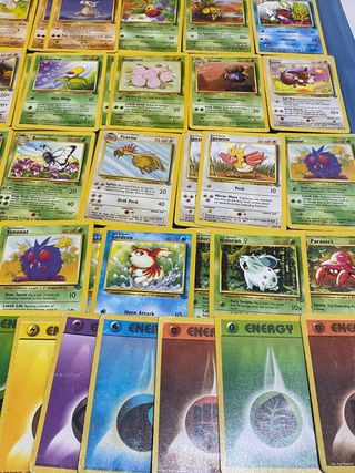 51 cartas pokémon JUNGLA inglés