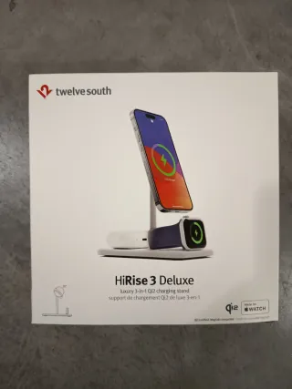 Twelve South HiRise 3 Deluxe Qi2 Cargador Apple