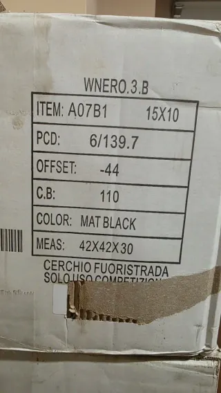 Llantas DAYTONA 10x15 ET-44 4x4