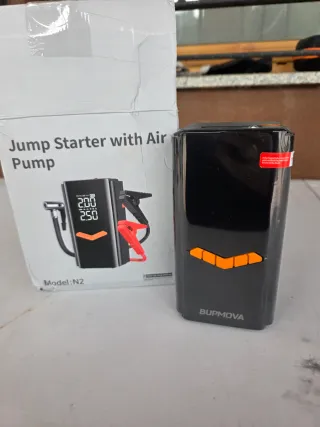 Arrancador Coche con Bomba de Aire