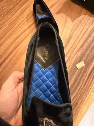 Mocasines Roberto Cavalli Negros