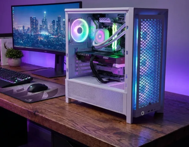 Ordenador Gaming RGB Blanco