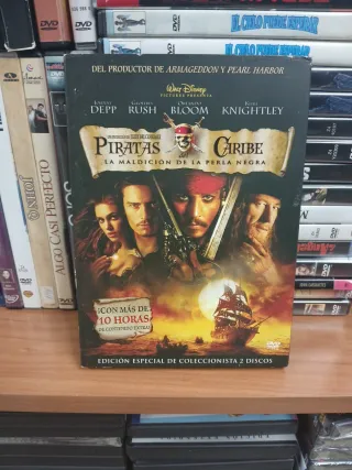 Piratas del Caribe: La Maldición DVD Edición Colec