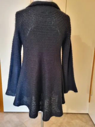 Cardigan donna taglia unica nero