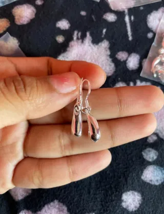 Conjunto de joyas plata 925 lágrimas