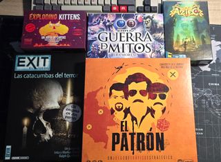 Pack 5 Juegos de Mesa + expansiones