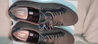 Zapatillas Joya Marrón y Plata