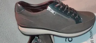 Zapatillas Joya Marrón y Plata