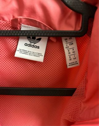 Chaqueta Adidas Vintage Rosa y Amarilla