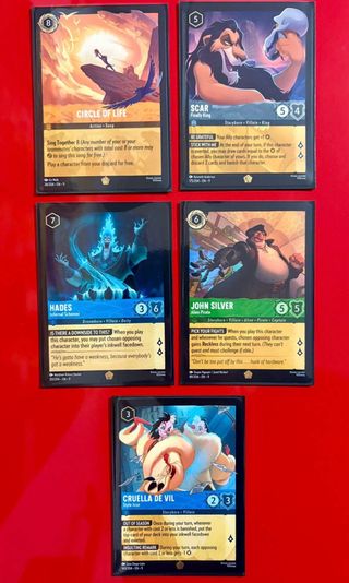 Lotto Disney Lorcana Leggende - Legendary - Eng