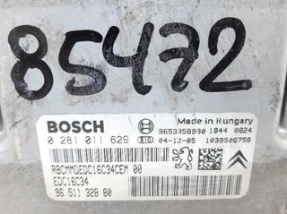 Centralita motor uce citroen 1041359 9651132880 c4