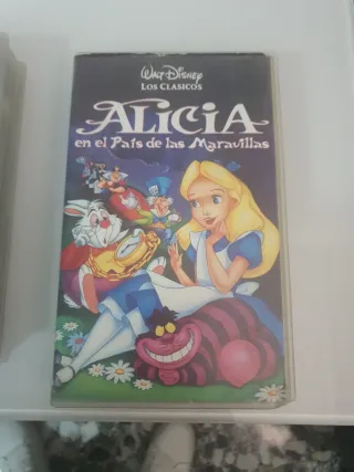 Lote 3 Películas VHS Disney Clásicos