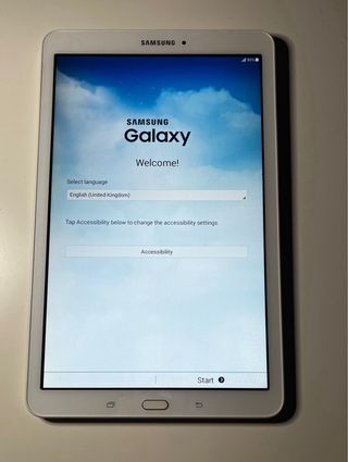 Samsung Galaxy Tab E Bianco