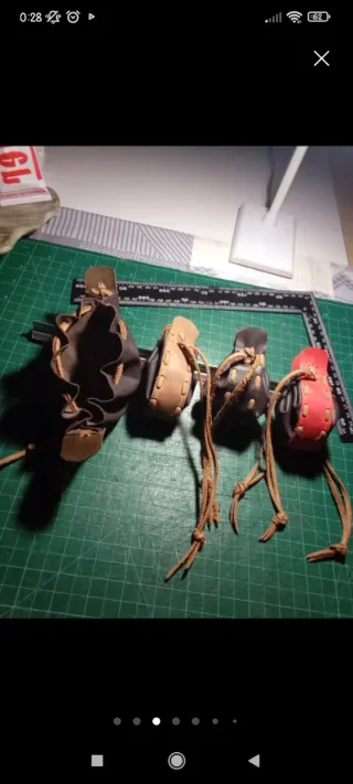 Limosneras hechas a mano (varios colores)