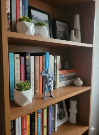 Figura culturista impresa 3D