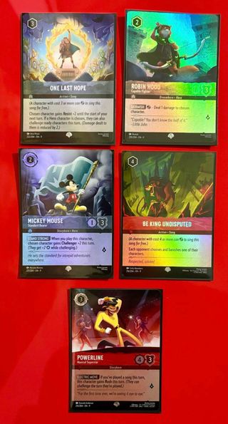 Lotto Disney Lorcana Fabled - Epic - Eng