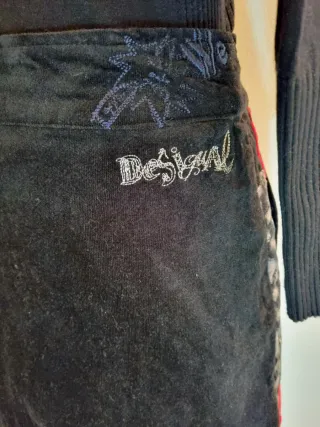 Gonna Desigual patchwork in cotone