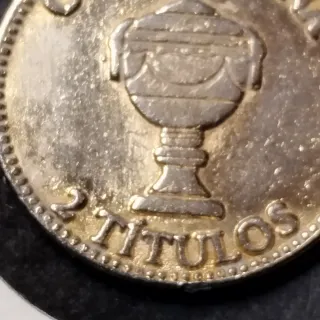 Moneda Conmemorativa Copa Latina 2 Títulos