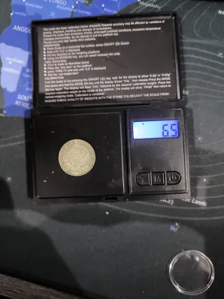 Moneda de plata 1 Gulden Países Bajos 1955