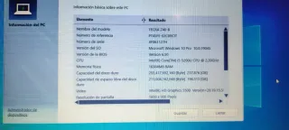 Portátil Toshiba Tecra