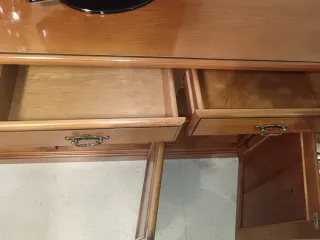 Mueble de salón recibidor de madera