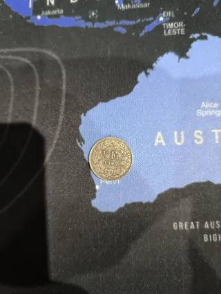 Moneda 1/2 Franco Suizo 1943 Plata