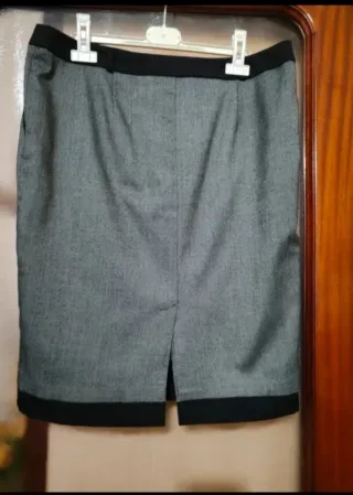 Gonna invernale grigia