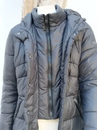 Piumino Artigli nero