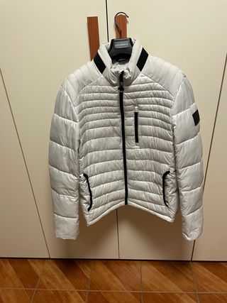 Giacca Calvin Klein bianca trapuntata