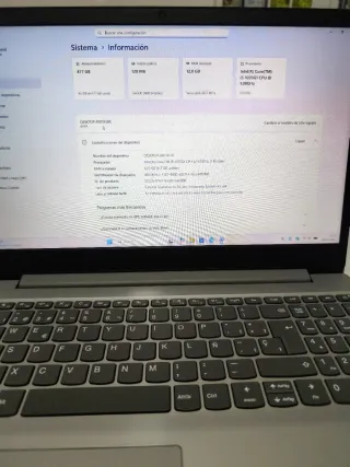 Portátil Lenovo Ideapad S145-15STA Gris
