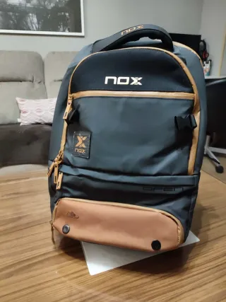 Mochila NOX OPEN SERIES Negra/Marrón