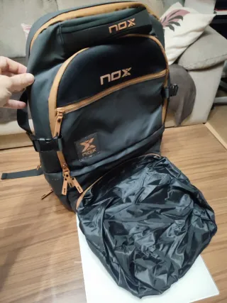 Mochila NOX OPEN SERIES Negra/Marrón