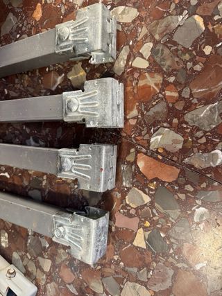 Colchón 1,90/90 cm y Somier 1,80/90 con Patas