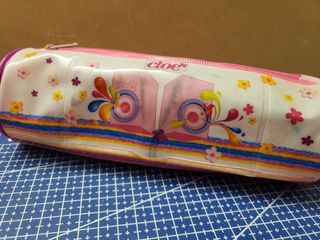 Portacolori vintage "Cioè" con cassa audio