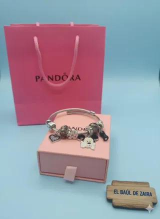 Pulsera Pandora acero inoxidable