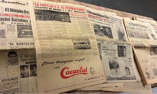 14 periódicos Mundo Deportivo - Años 50