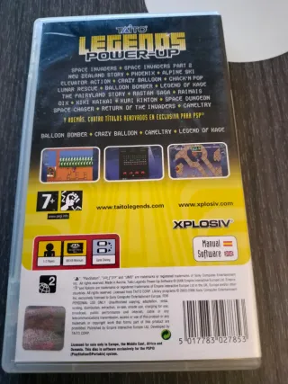 Taito Legends Power Up PSP