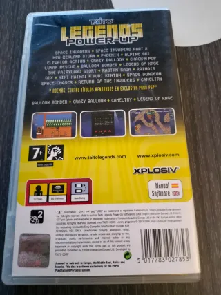 Taito Legends Power Up PSP