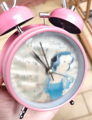 Collezione Sveglia rosa Disney. Vintage.