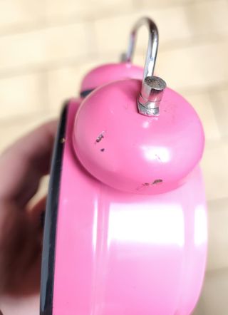 Collezione Sveglia rosa Disney. Vintage.