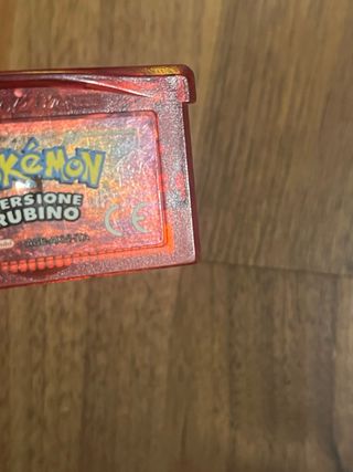 Pokemon Versione Rubino GBA