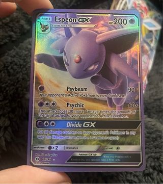 Pack 10 Cartas Pokémon VMAX/GX/V - Colección Eevee