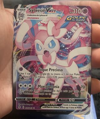 Pack 10 Cartas Pokémon VMAX/GX/V - Colección Eevee