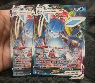 Pack 10 Cartas Pokémon VMAX/GX/V - Colección Eevee
