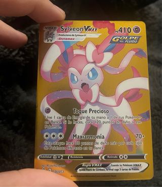 Pack 10 Cartas Pokémon VMAX/GX/V - Colección Eevee