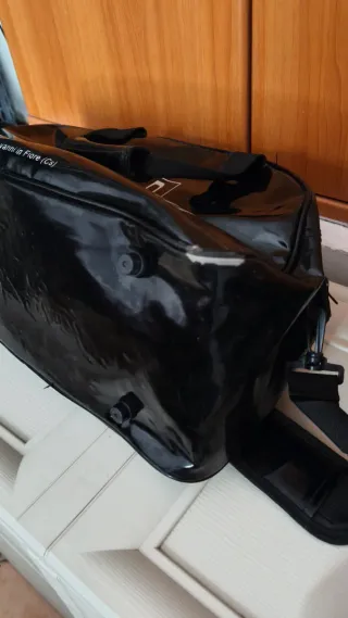 Valigia/Borsa palestra/viaggio nera