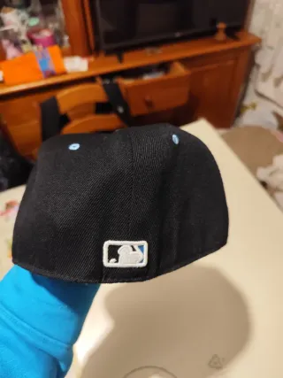 Gorra New Era Anaheim Angels Negra y Azul